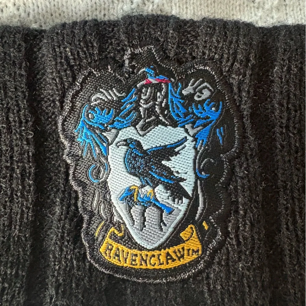 Ravenclaw Rounded Crown Cuff Pompom Beanie OS